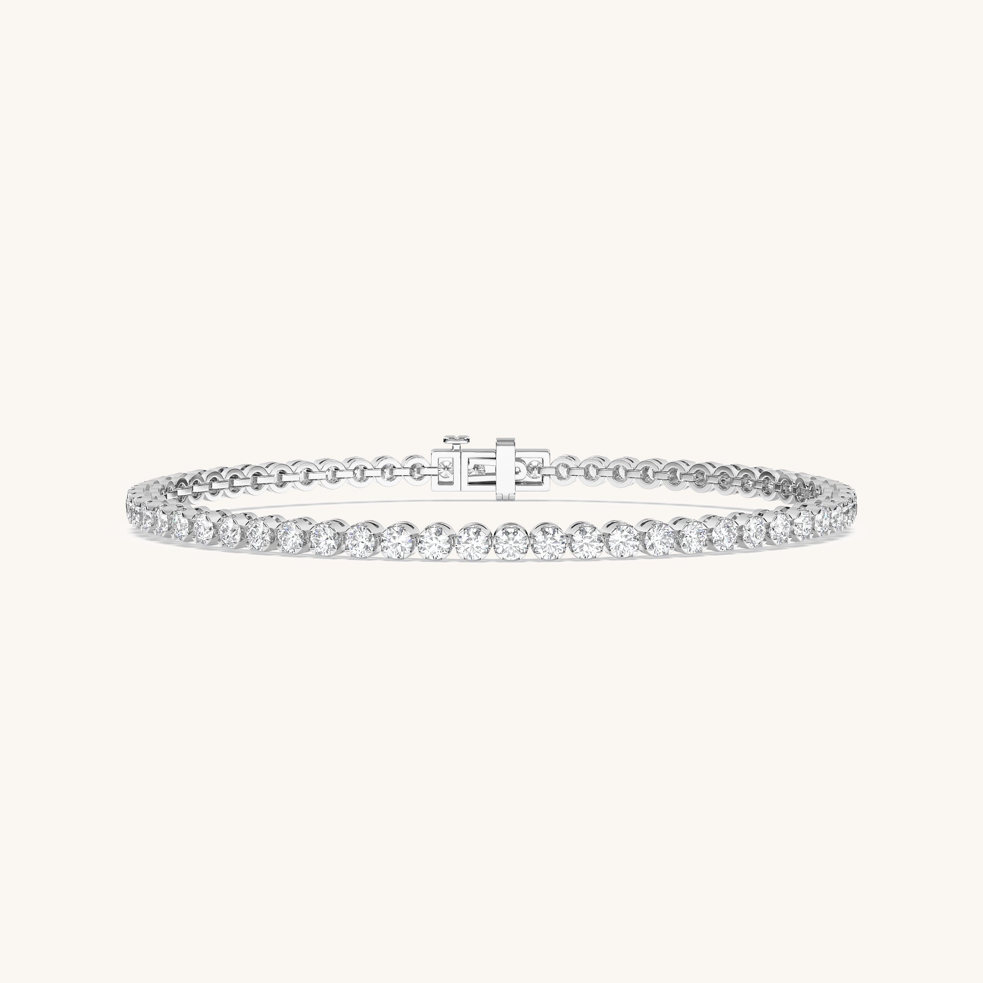 Round Tennis Bracelet