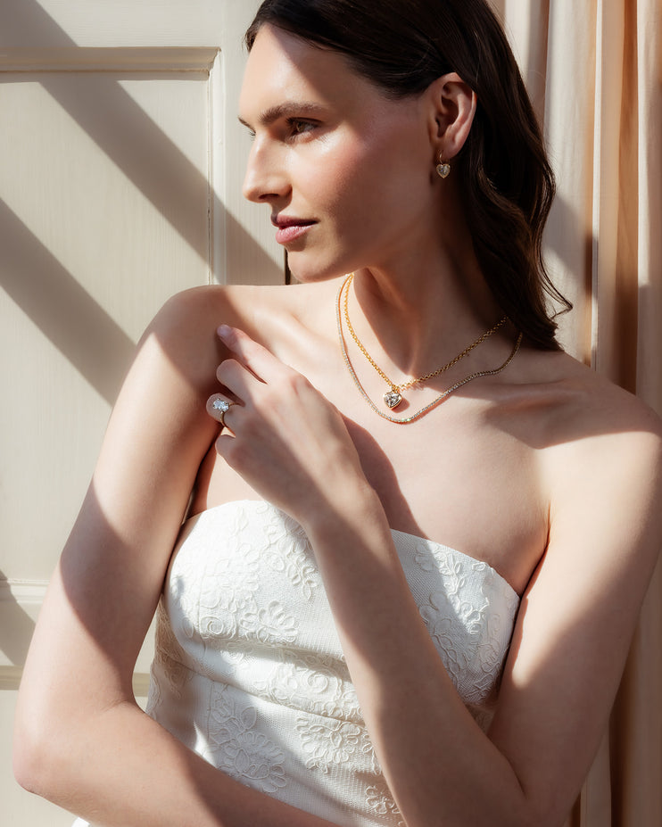 The Petite Tennis Necklace