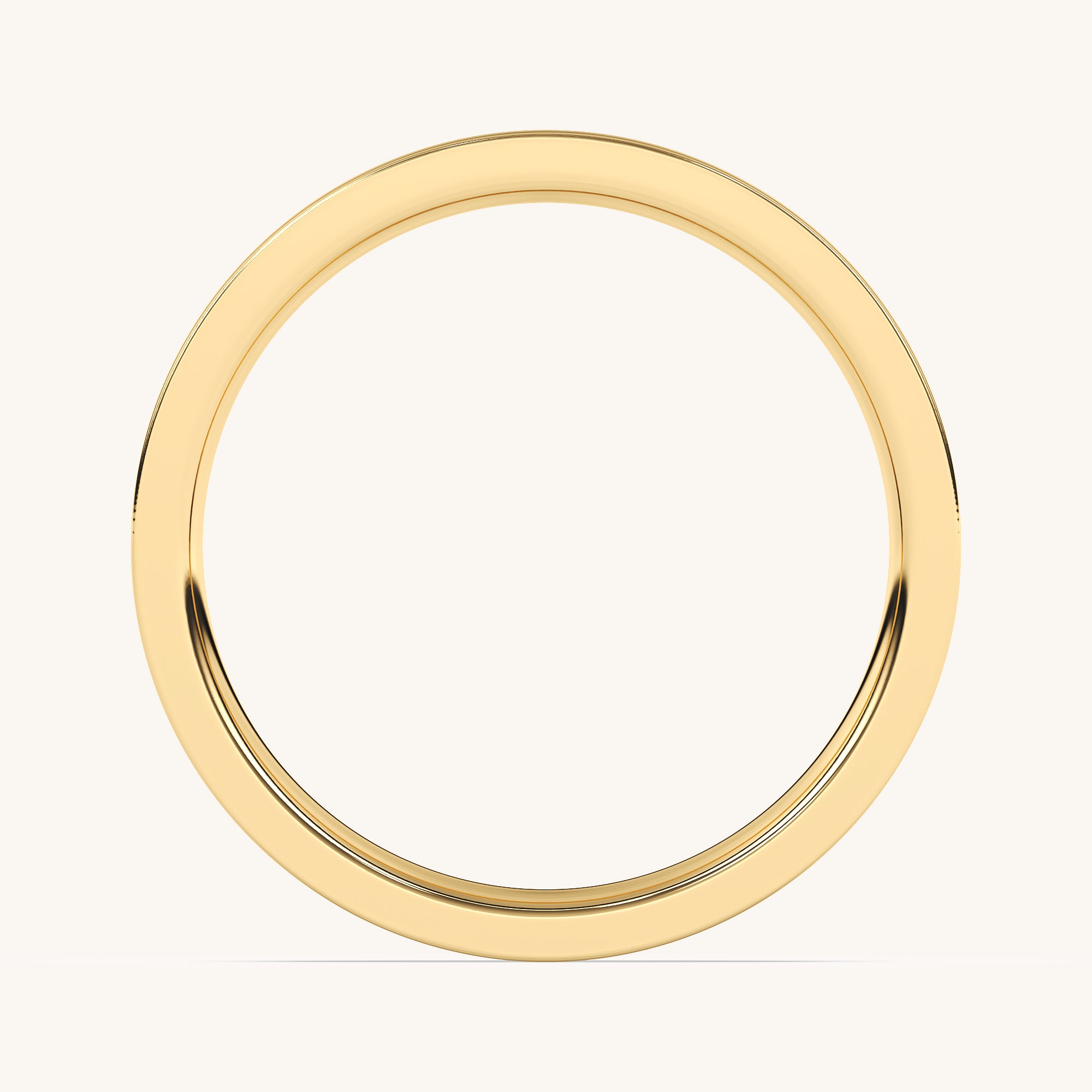 2mm Classic Flat Solid Band