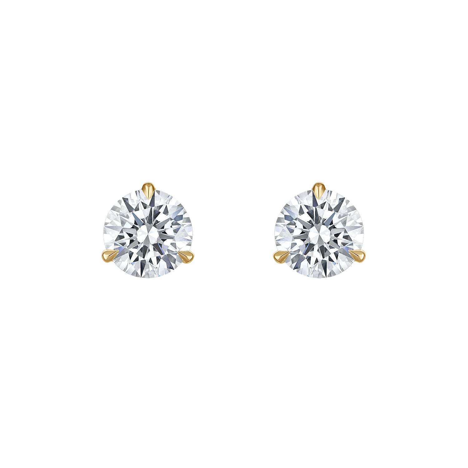 Lab Grown Diamond Studs - Round