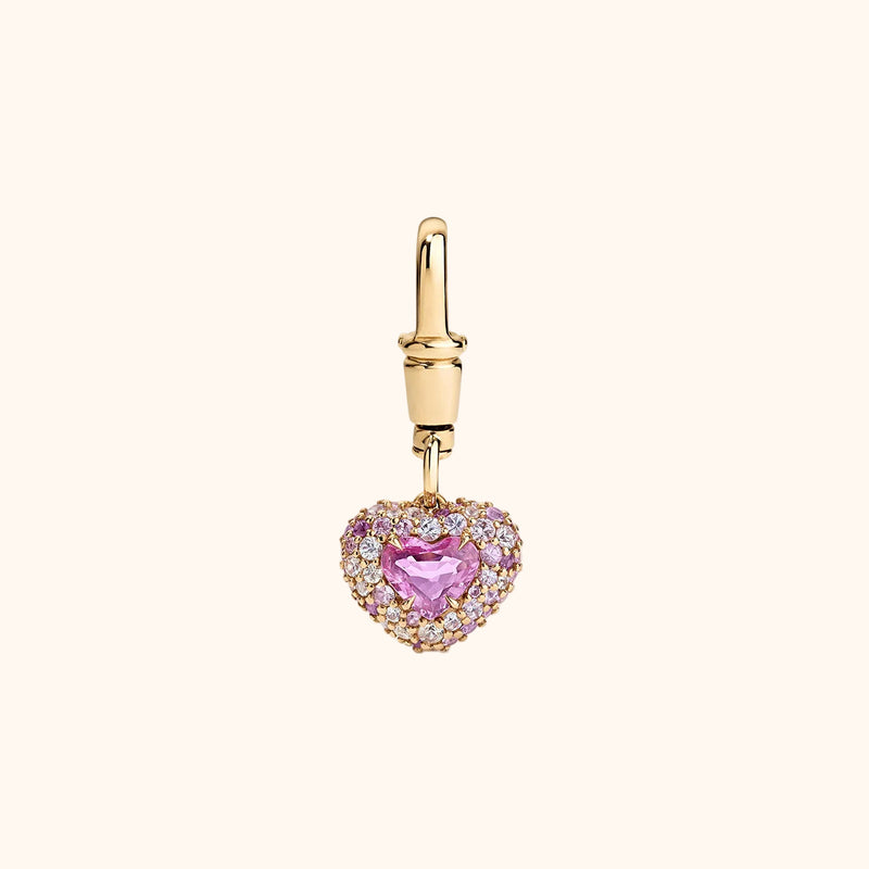 Pave Heart Pendant