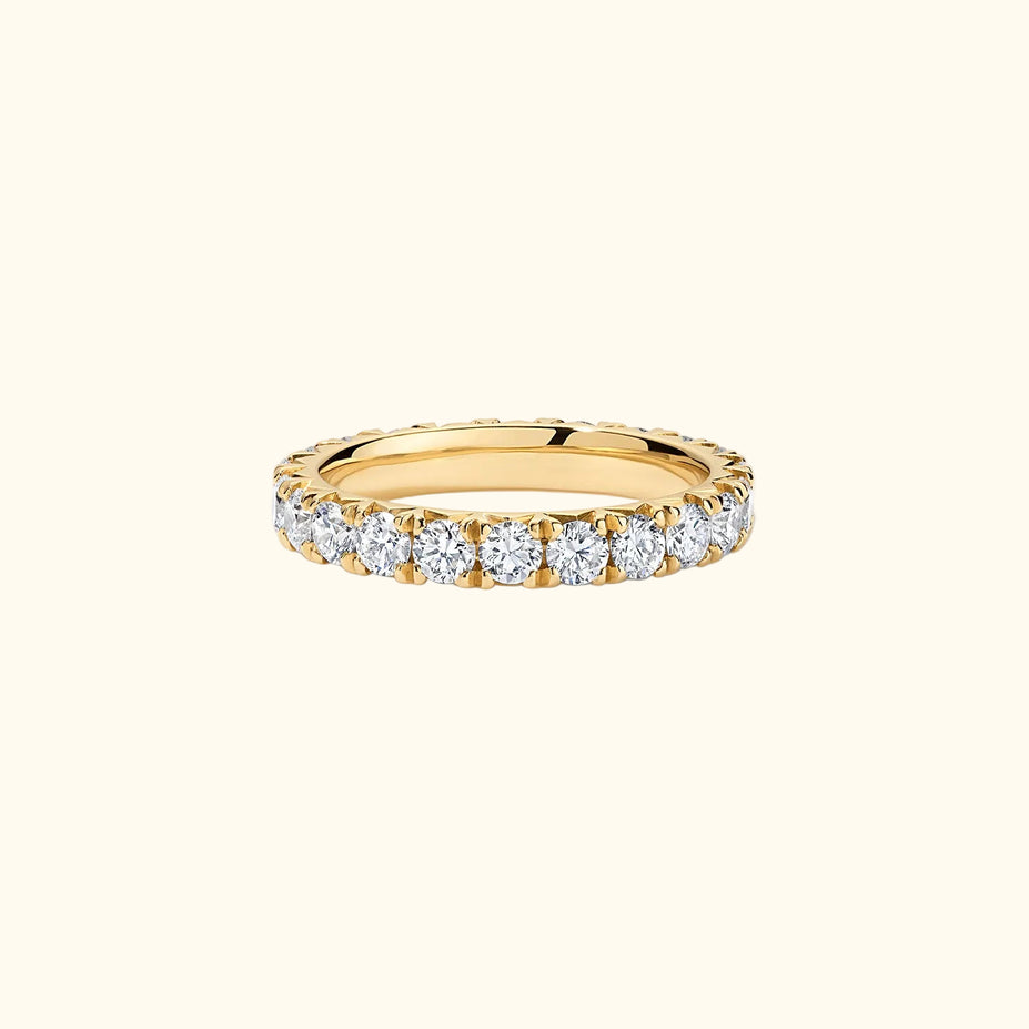 French Cut Pave Band