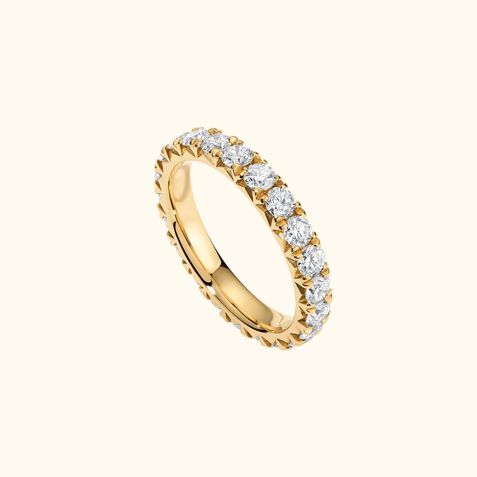 French Cut Pave Band
