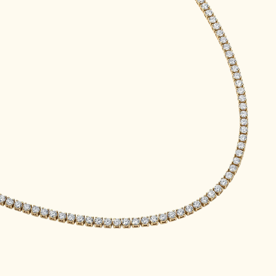 The Petite Tennis Necklace