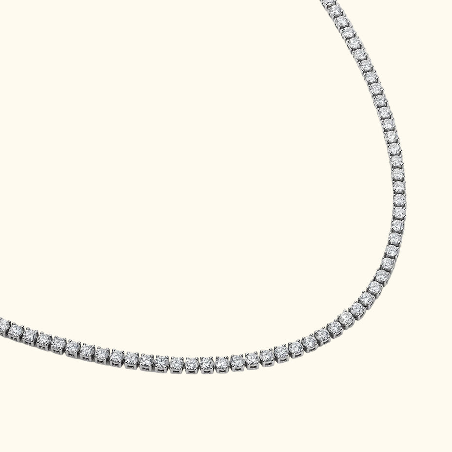 The Petite Tennis Necklace