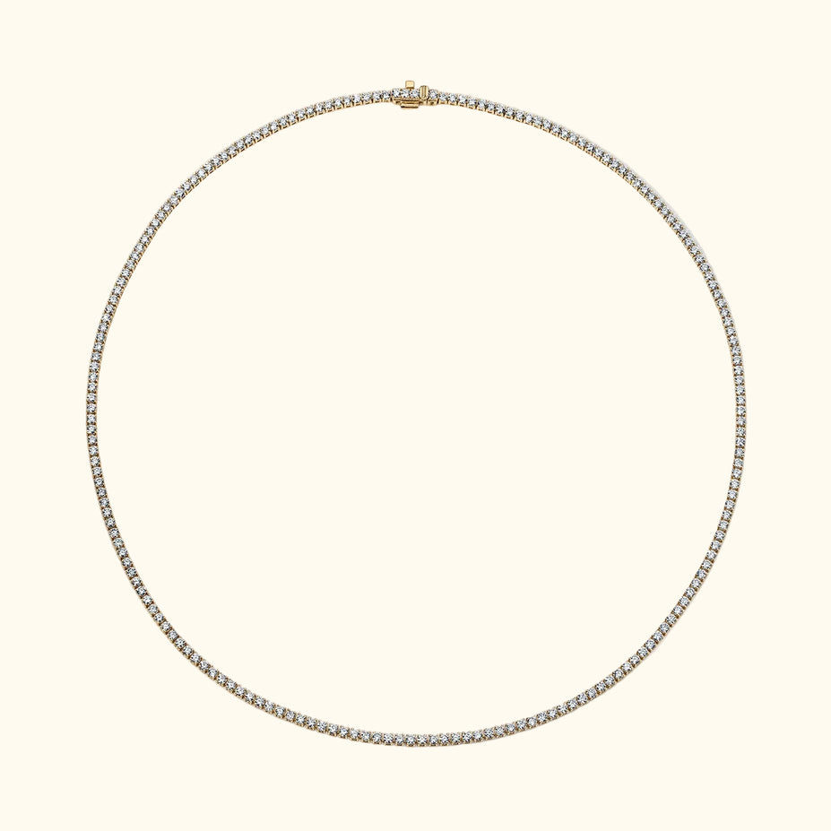 The Petite Tennis Necklace
