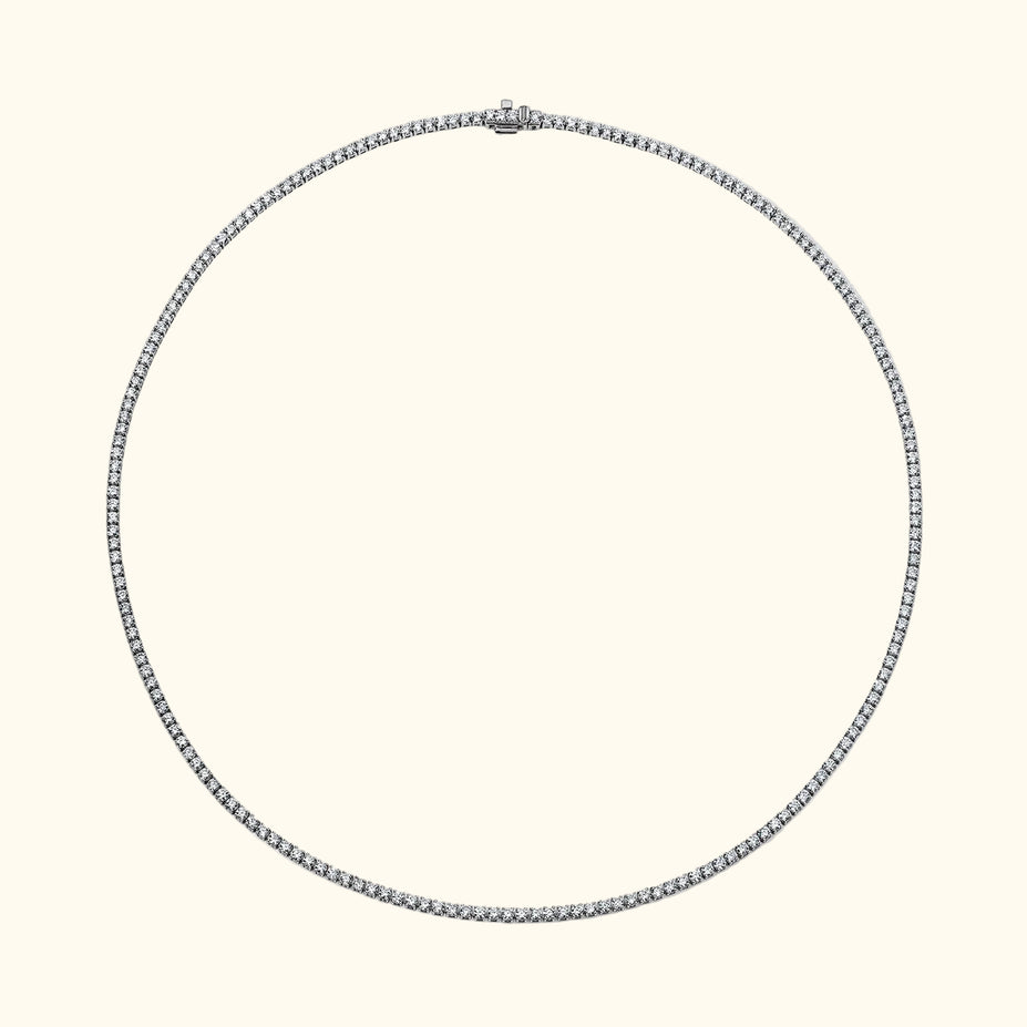 The Petite Tennis Necklace