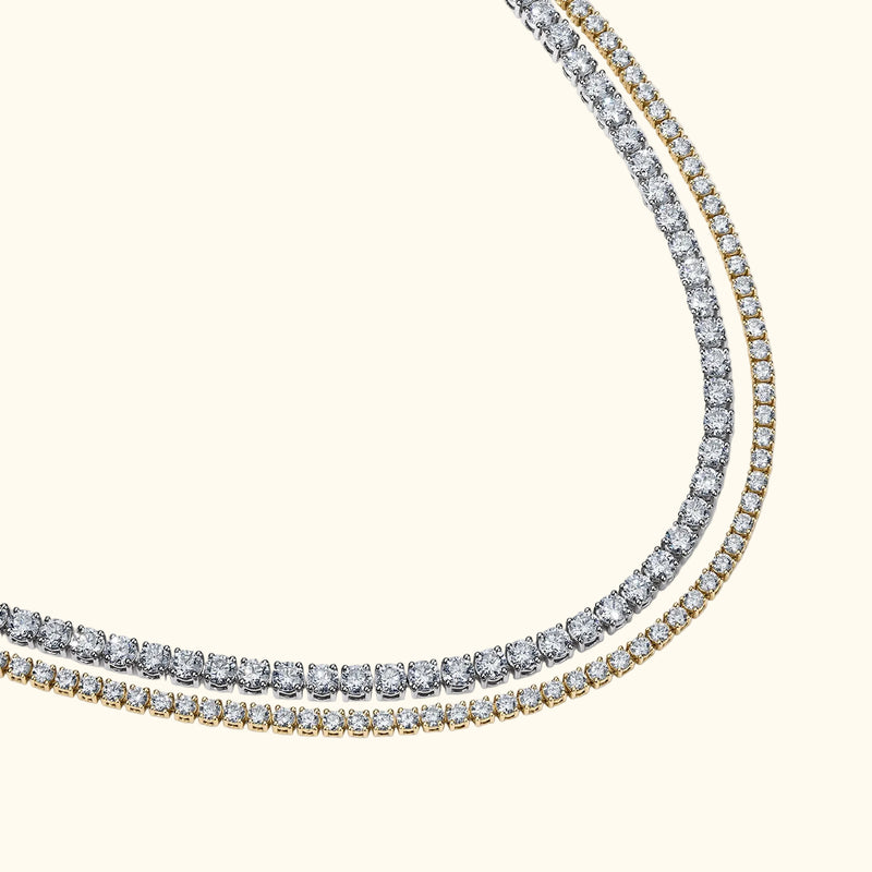 The Petite Tennis Necklace