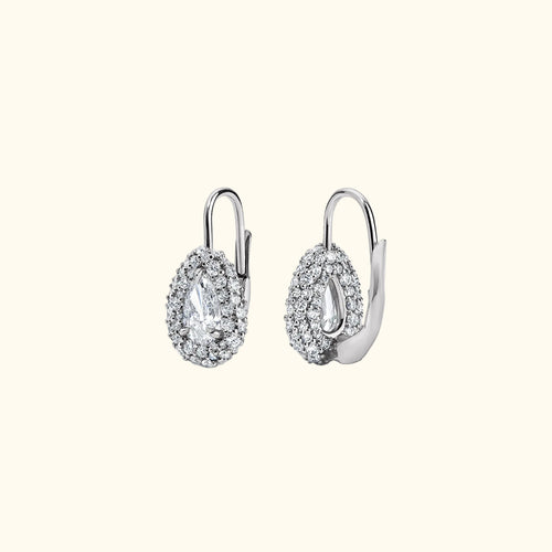 Pavé Pear Drops