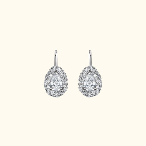 Pavé Pear Drops